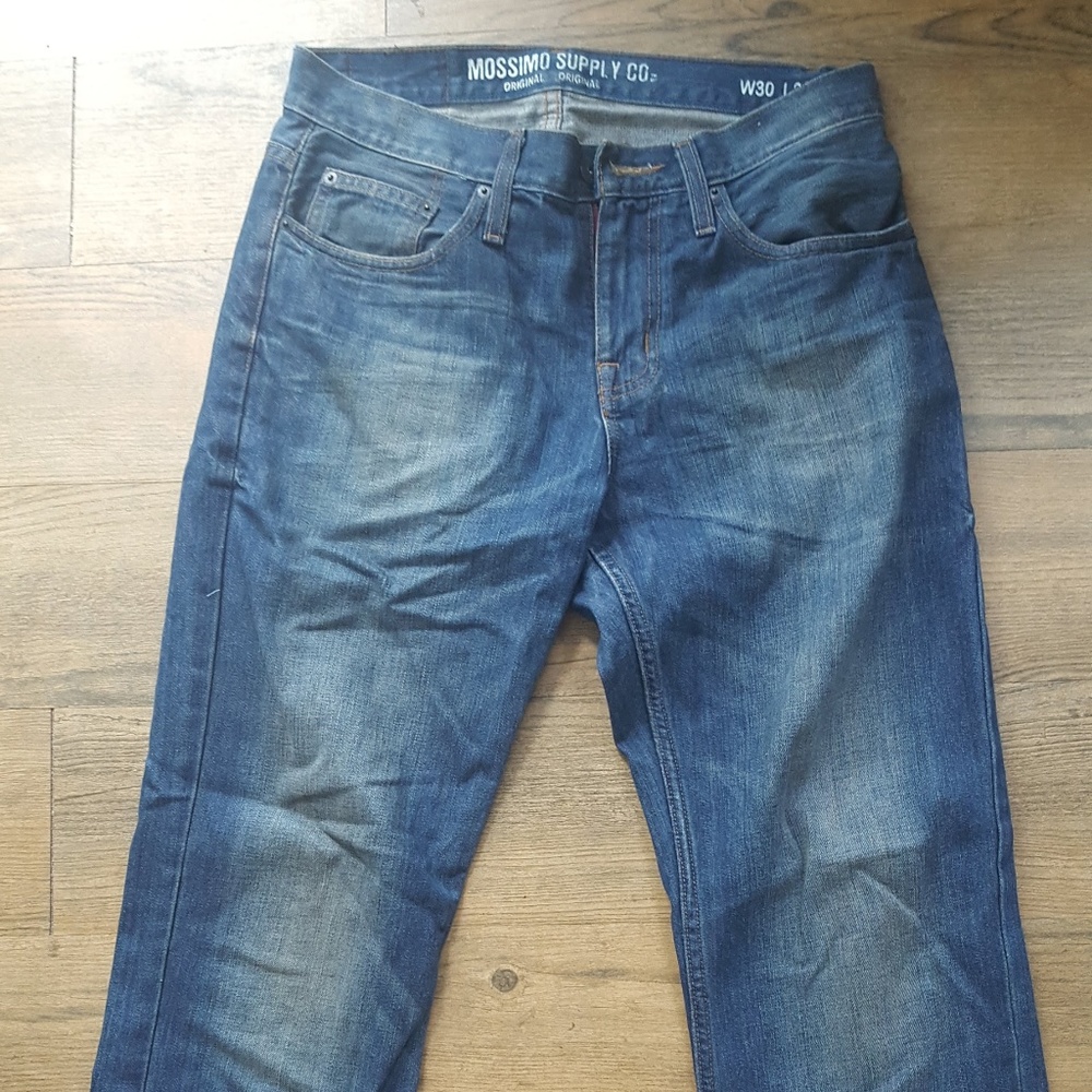 Mossimo Men's Dark Washed Relaxed Fit Jeans